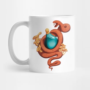 Snake with Potion Mug